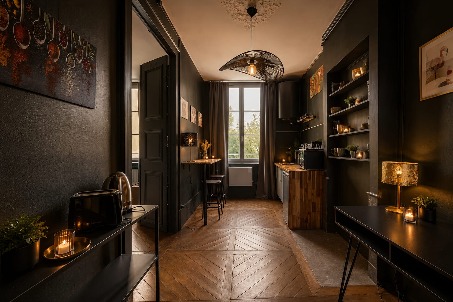 Coin cuisine et repas de charme — La Craffe